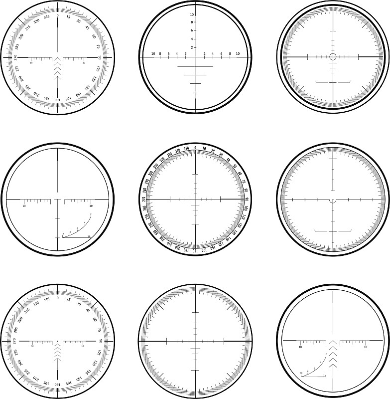 rifle scopes (3)