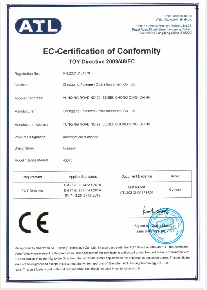 About 4 Certifications