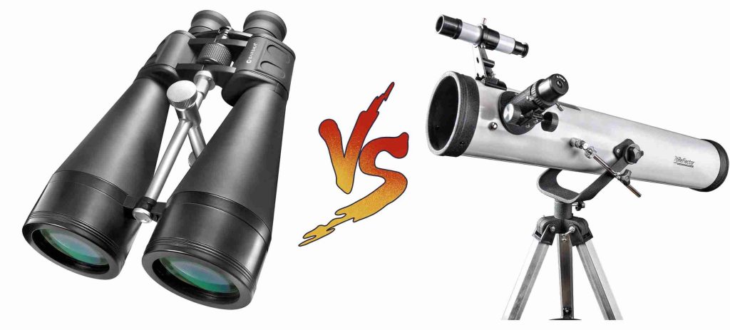Binoculars vs. Astronomical Telescopes