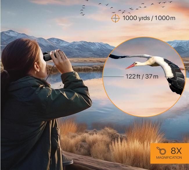 Binoculars for bird watching