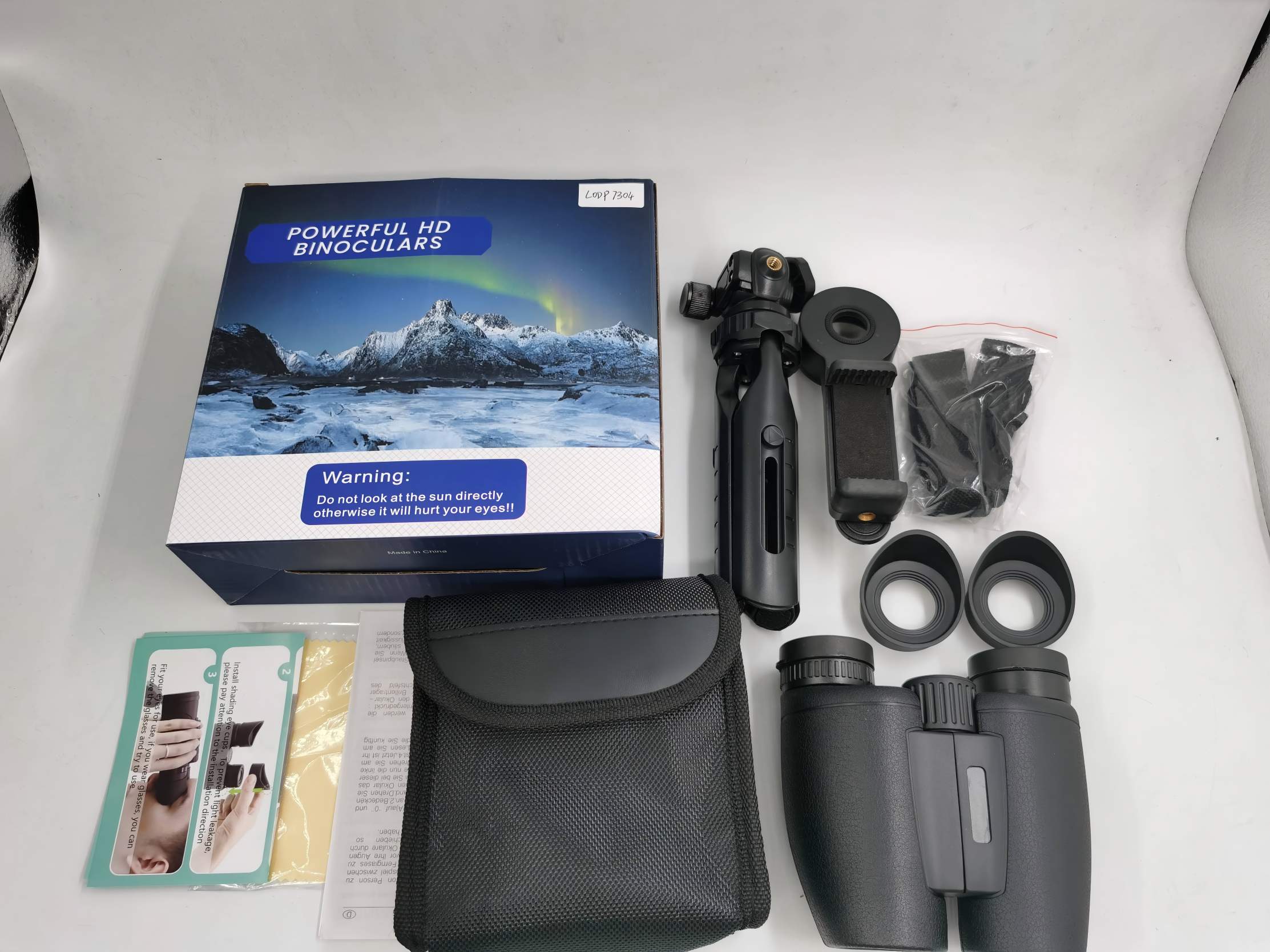 7x30 Close-Focus Binoculars LODP7304 4
