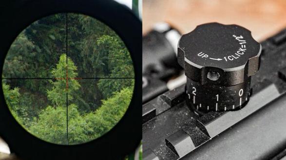 Zero-Stop Scope Turret and view