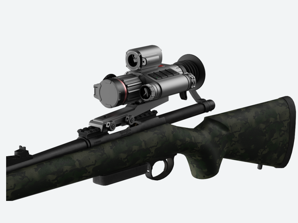 5–20X Night Vision Rifle Scope with Laser Rangefinder and Wi-Fi Support SYTH70R