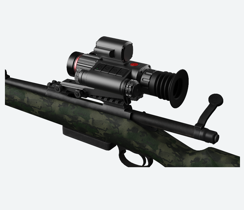5–20X Night Vision Rifle Scope with Laser Rangefinder and Wi-Fi Support SYTH70R