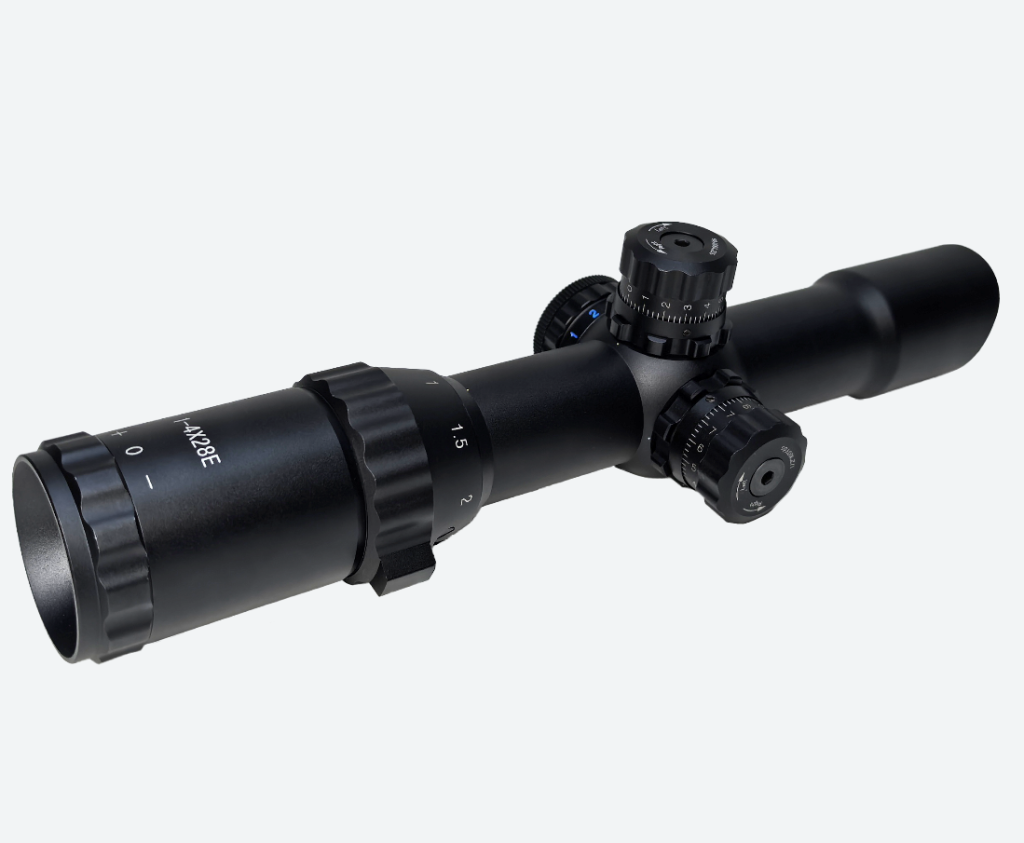1–4×28E LPVO Rifle Scope HUQ1-4X28E