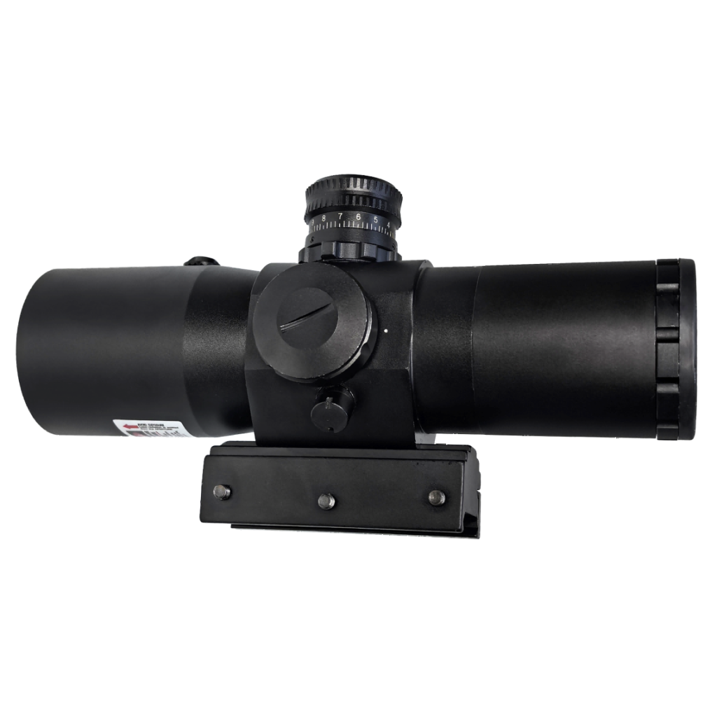 Rugged 3×42 Laser Rifle Scope HUQ342 4