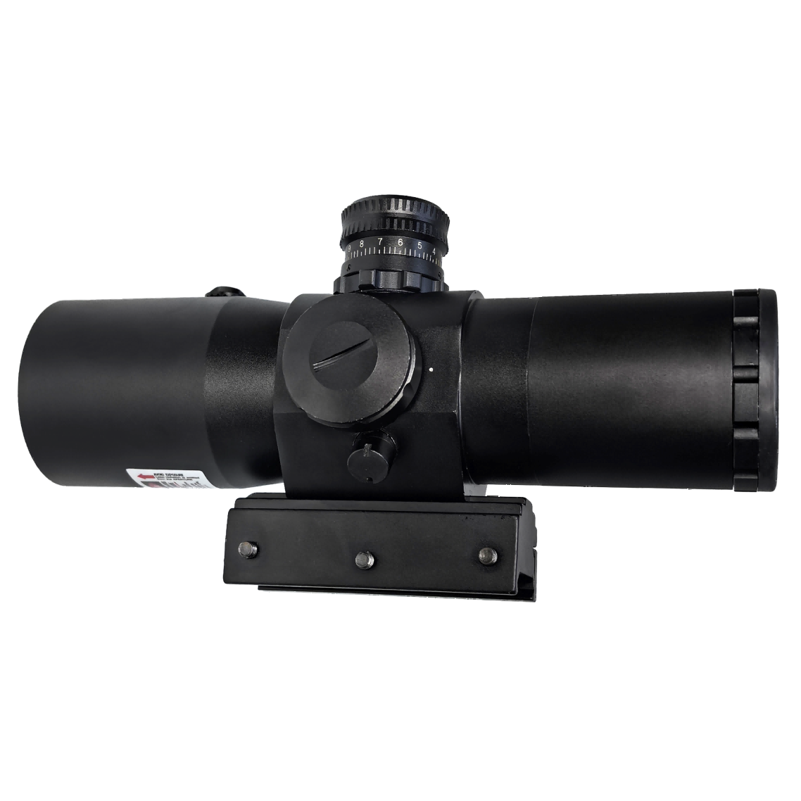Rugged 3×42 Laser Rifle Scope HUQ342 4