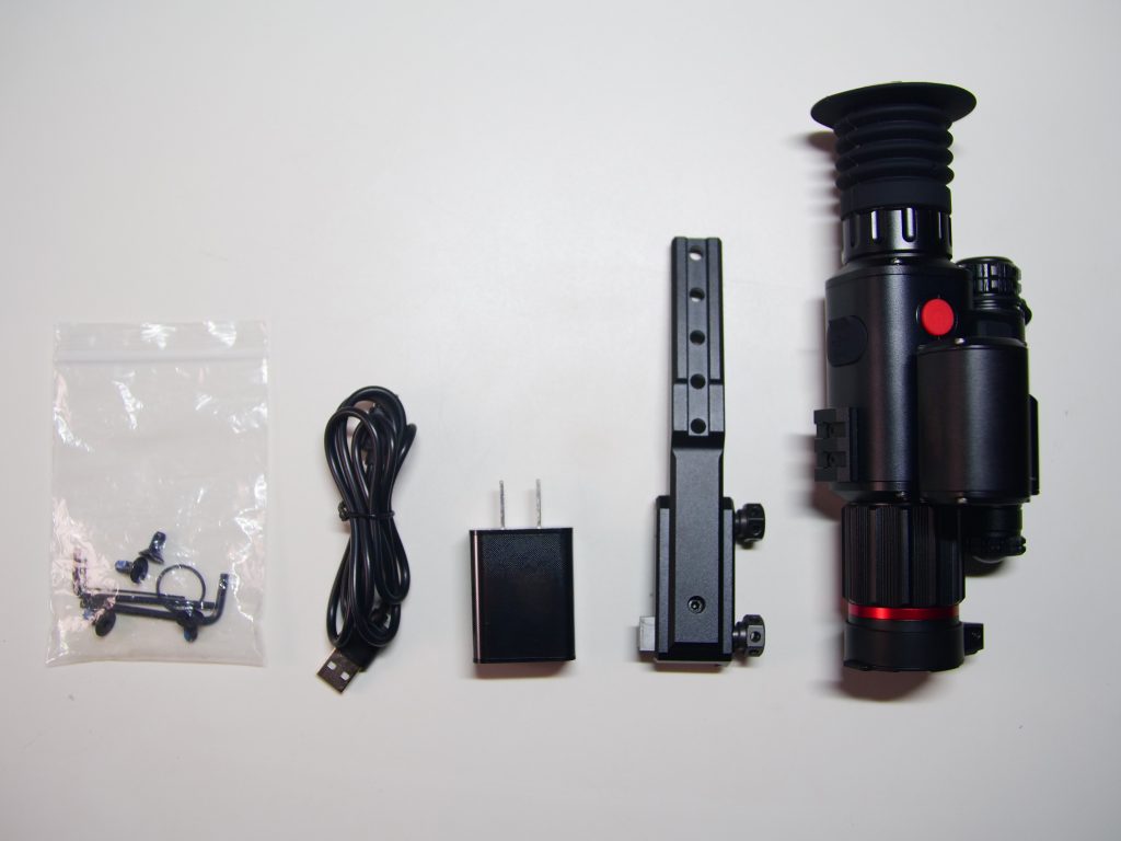 5–20X Night Vision Rifle Scope with Laser Rangefinder and Wi-Fi Support SYTH70R