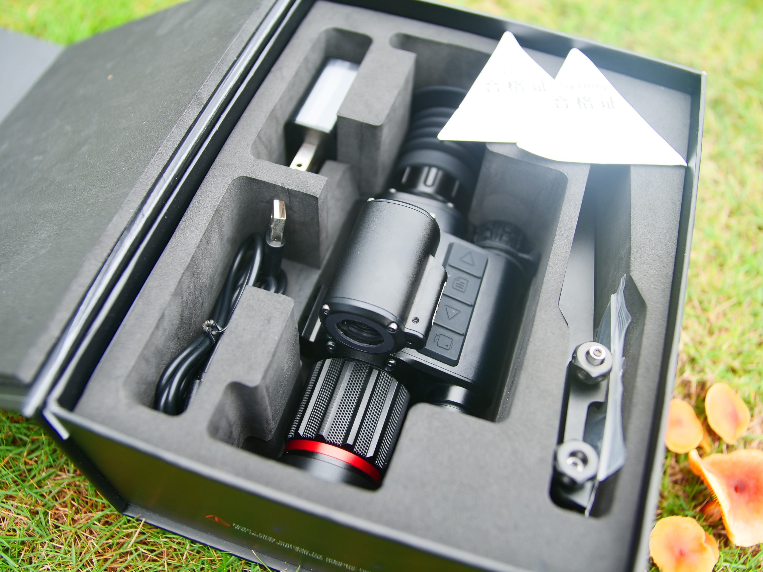 5–20X Night Vision Rifle Scope with Laser Rangefinder and Wi-Fi Support SYTH70R 5