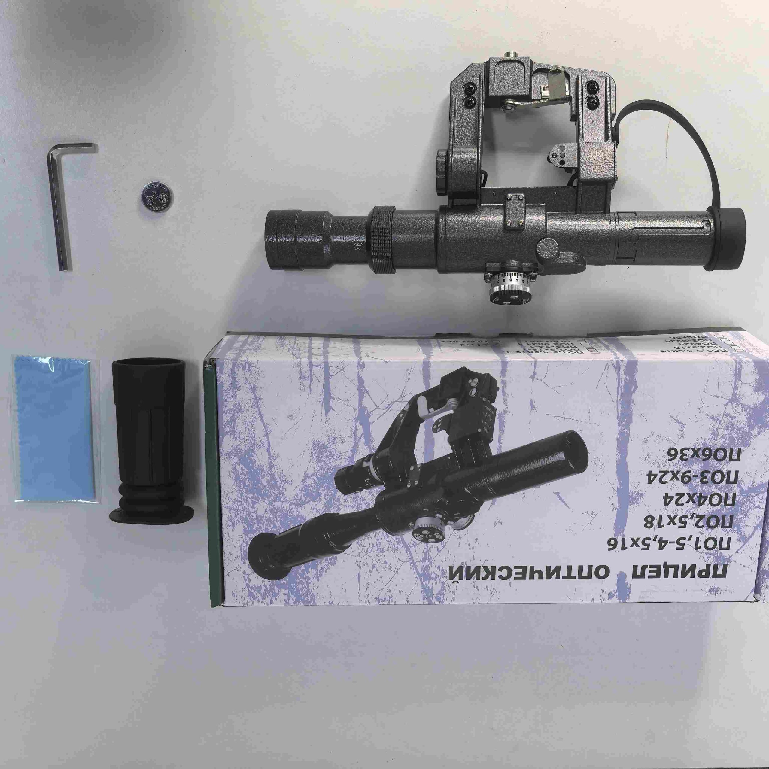 Compact 3–9x First Focal Plane SVD Rifle Scope ZYA3-9X24 FFP 5