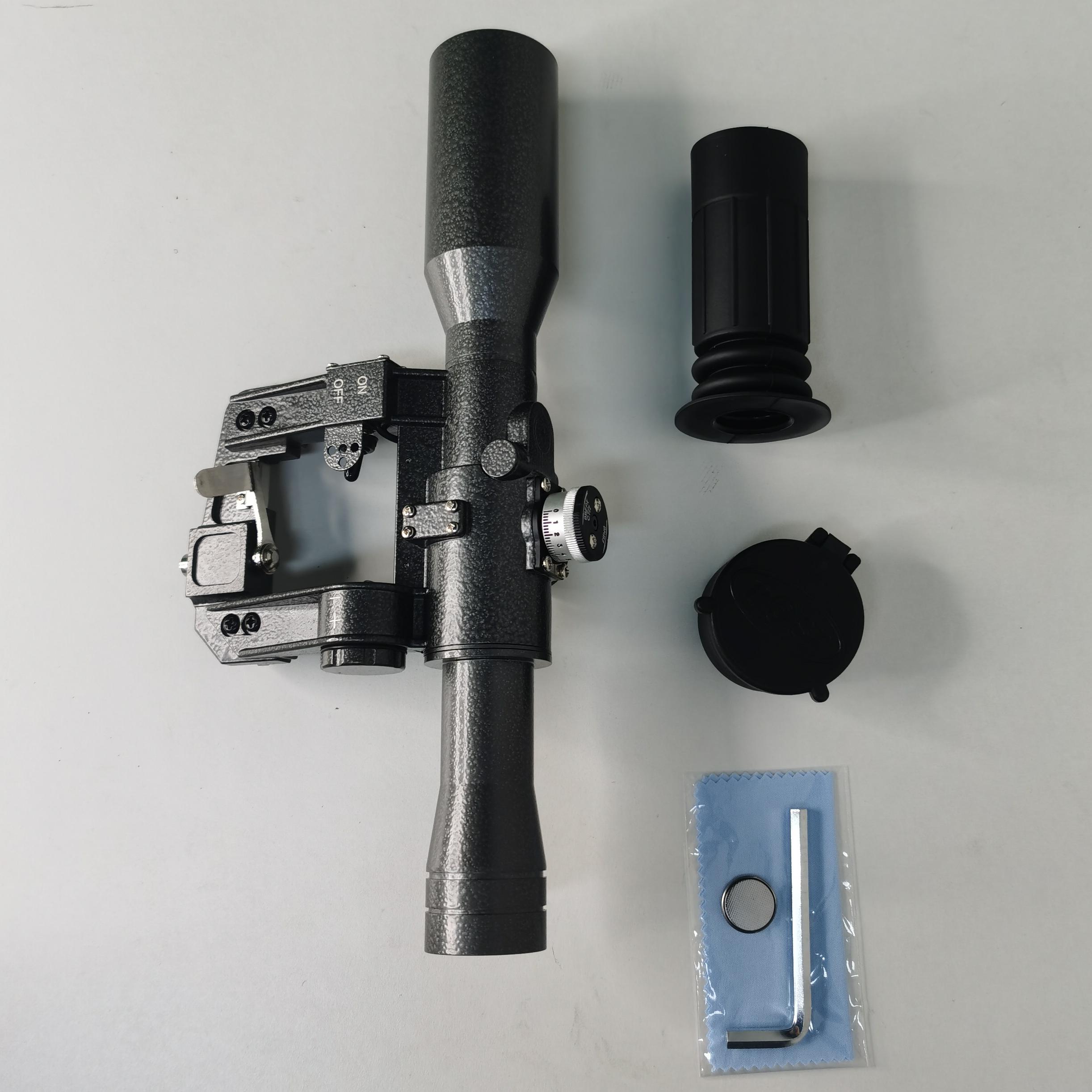 6x fixed-magnification SVD Rifle Scope ZYA6X42 6