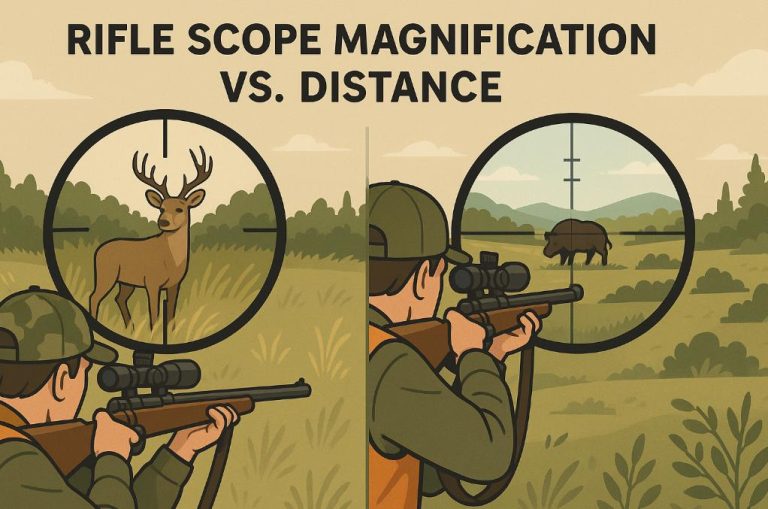 Rifle Scope Magnification vs. Distance