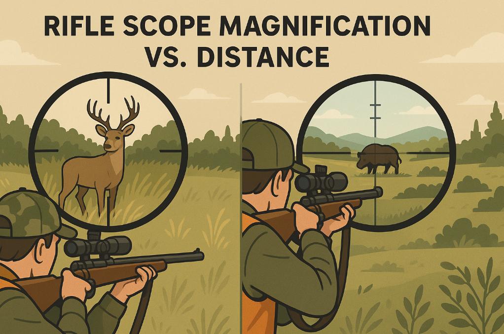 Rifle Scope Magnification vs. Distance