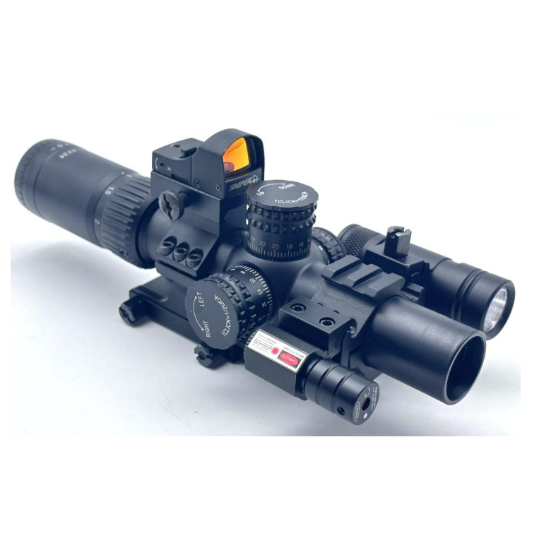 LPVO Rifle Scopes for Versatile Precision at Close to Mid Range ZHY1-4X24 SFP