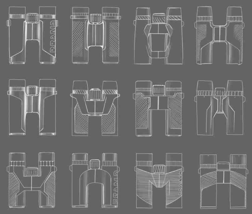 Binoculars structure design