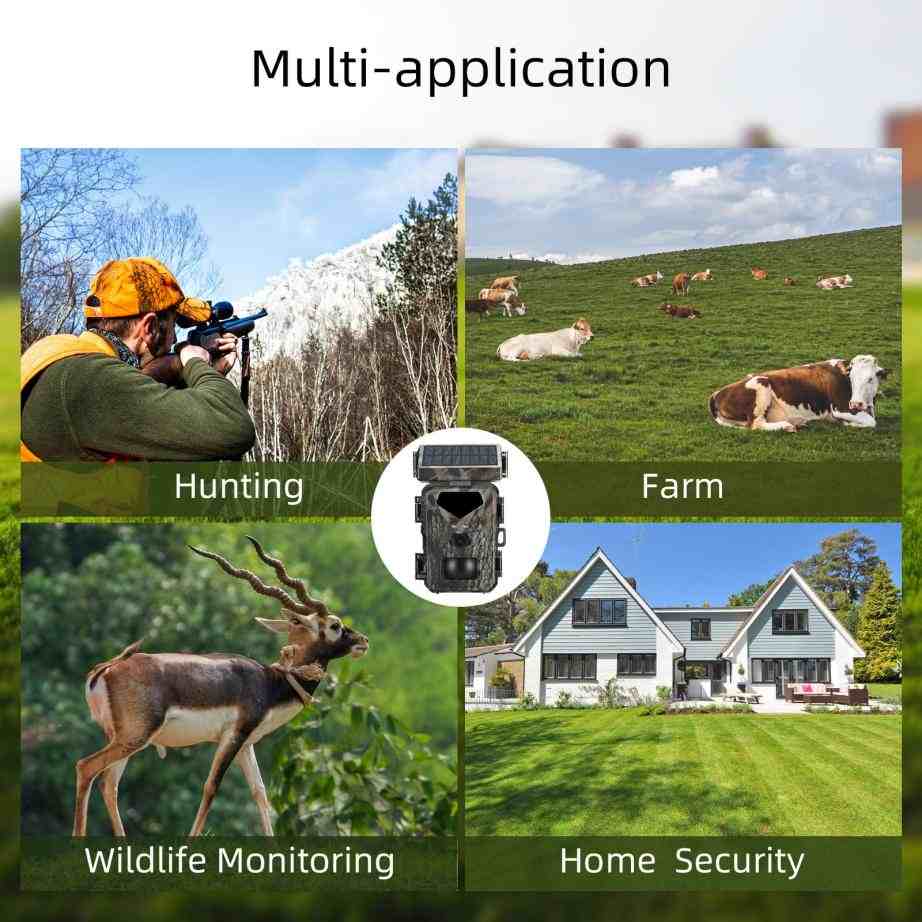 application of Trail Camera with WiFi