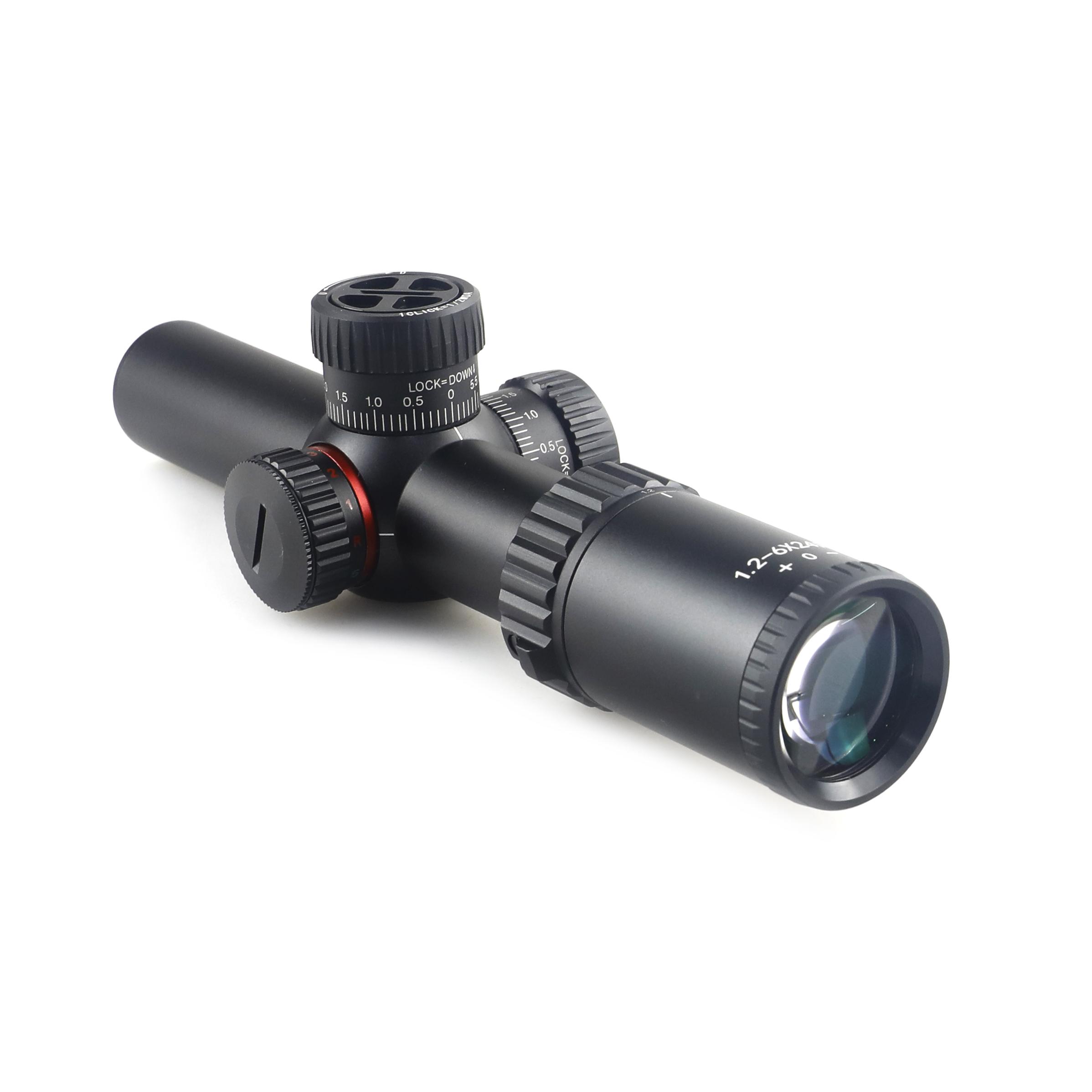 1.2–6X24 LPVO Rifle Scopes CHX1.2-6X24IR SFP