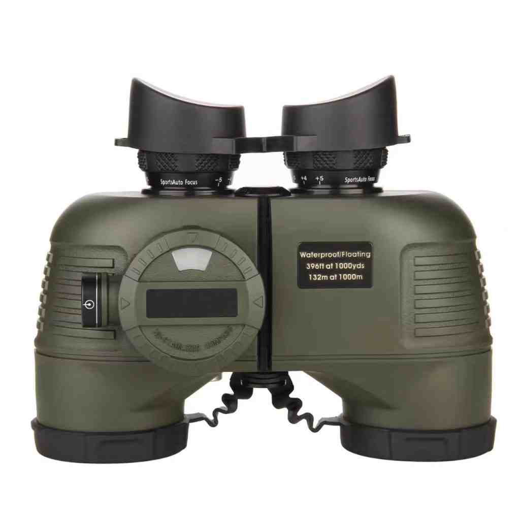 7×50 Military-Grade Binoculars with Compass and Rangefinder MIZP750-3