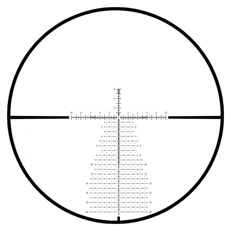 Long Range Rifle Scope XIX4-16X44 SF FFP