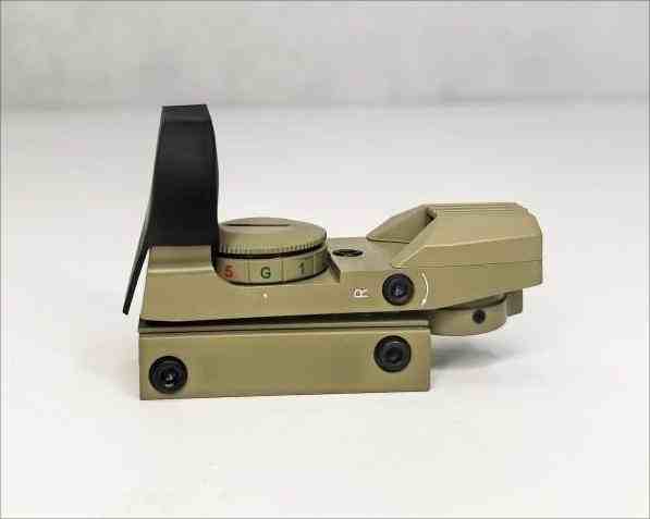 1x22mm Red Green Dot Reticle Dual Rail Mount Reflex Red Dot Sight CHX122OR