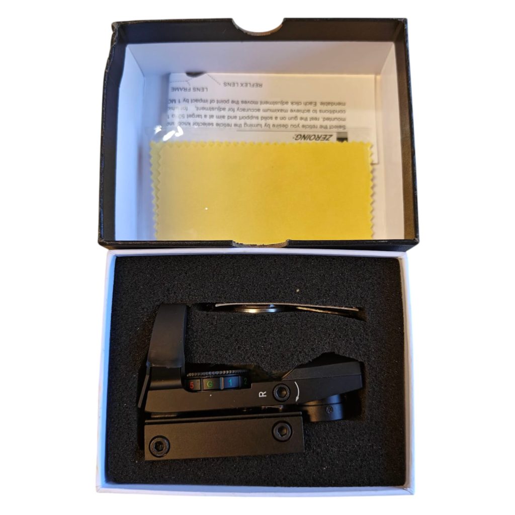 Entry-level Four-reticle Crossbow and Pistol Red Dot Sight HUQ1224OR