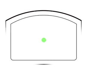 75 MOA Lightweight Open Emitter Pistol Red Dot XIX1408OR