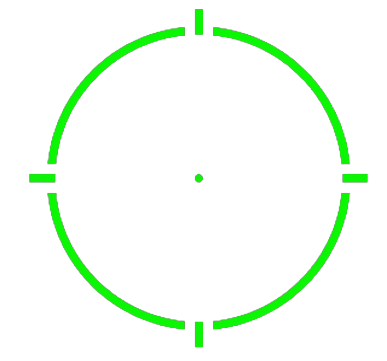 2/32 MOA Large Viewing Window Open Emitter Pistol Red Dot XIX1404OR