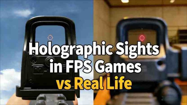 Holographic Sights in FPS Games vs Real Life