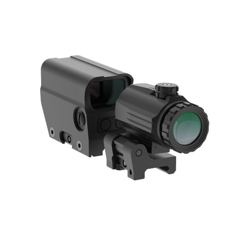 3x Magnification 2 MOA Red Dot Magnifier HUQ124TR