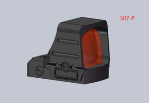 Red or Green Illumination and Military-grade Side Battery Direct Mount Pistol Open Emitter Shotgun Red Dot XIX1222OR、XIX1223OR