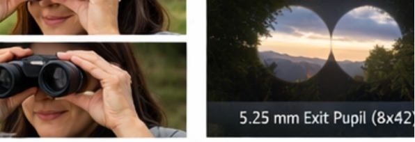 Fit the binoculars to your eyes before you judge the optics