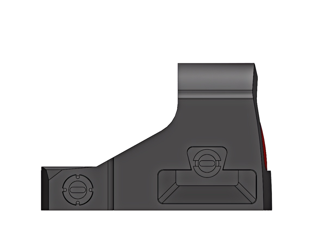 Mira holográfica de montagem direta para pistola - Disponível com ponto vermelho ou verde, padrão RMRc JIK1221OR, JIK1222OR(G)