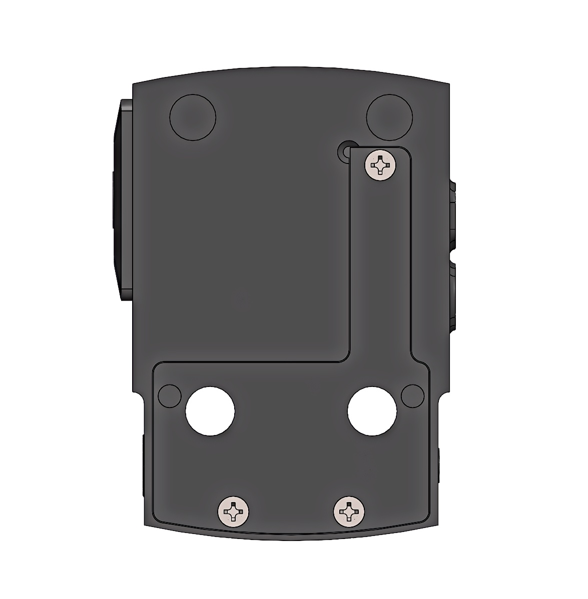 Mira holográfica de montagem direta para pistola - Disponível com ponto vermelho ou verde, padrão RMRc JIK1221OR, JIK1222OR(G)