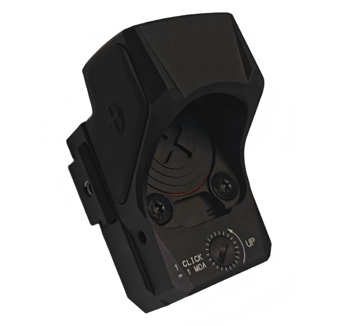 Large Window Pistol Red Dot - RMR Footprint Reflex Red Dot Sight, 55 MOA Segmented Circle with 3.25 MOA Dot QIY1301OR