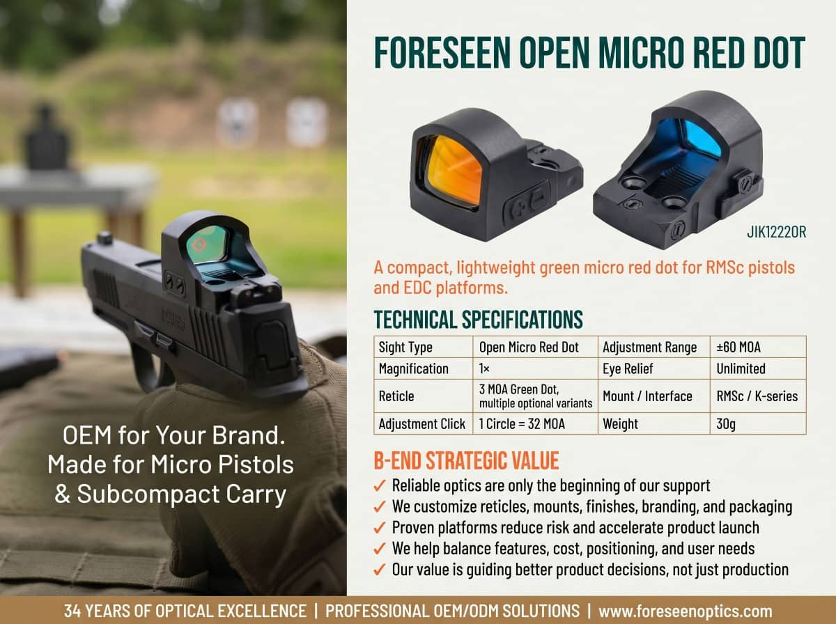 JIK1222OR Red Dot Sights