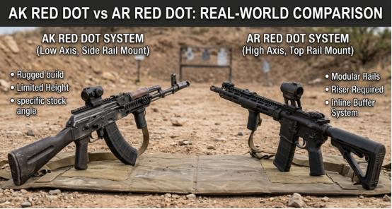 AK Red Dot vs AR Red Dot