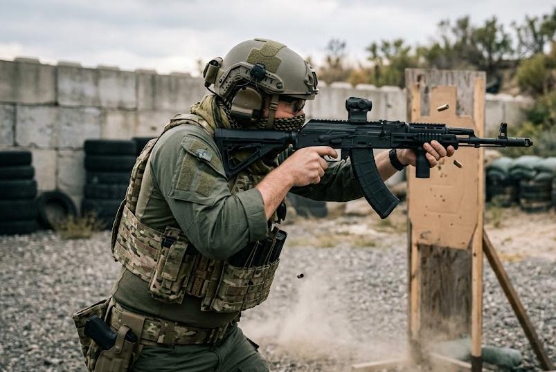 ak-cqb-tactical-shooting-low-profile-red-dot