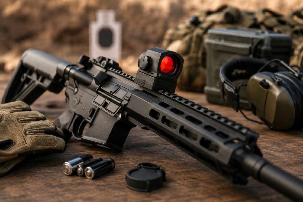are red dot sights always on