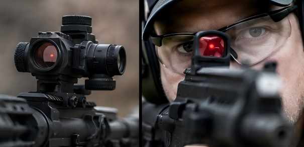 red vs green dot sight for astigmatism