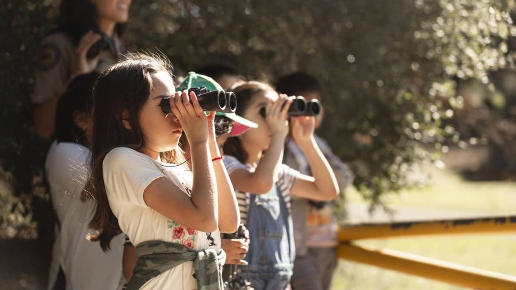 Outdoor children's binoculars