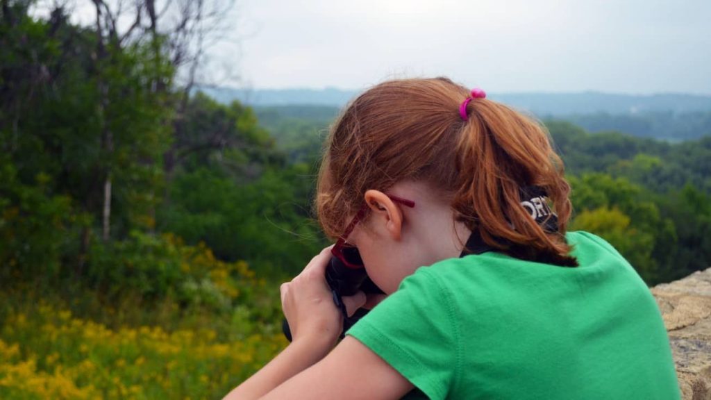 Outdoor childrens binoculars