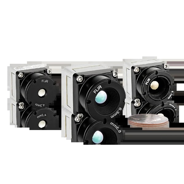 A compact OEM thermal core integrates the detector
