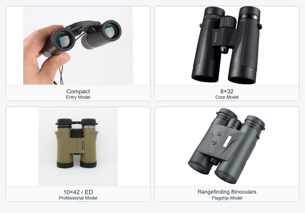 From compact and core roof-prism models to ED and rangefinding products