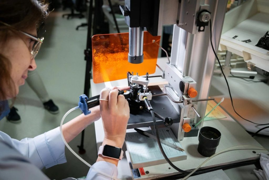 Precision assembly and optical inspection