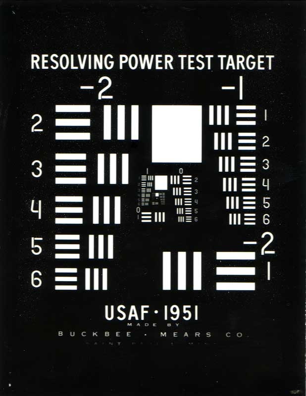 Resolution Test Chart