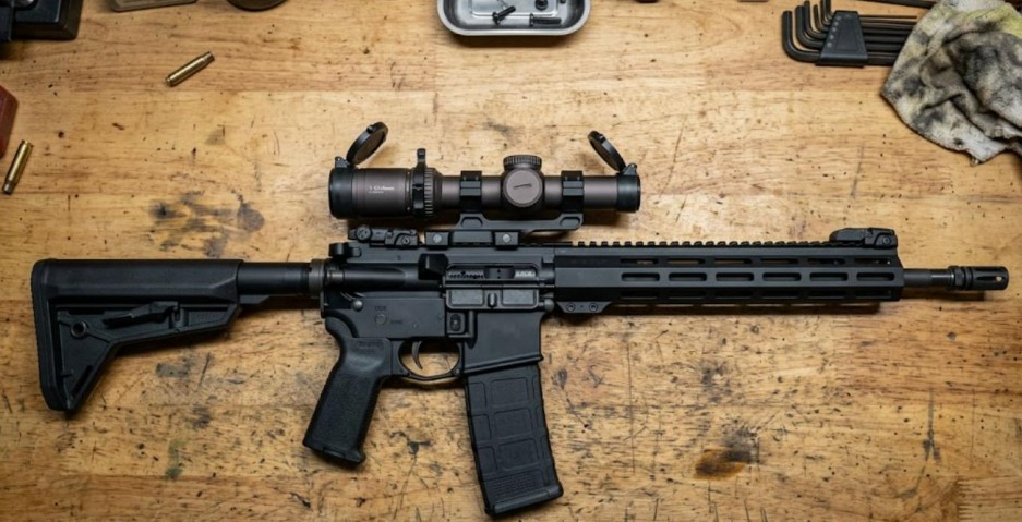 ar15 with lpvo scope