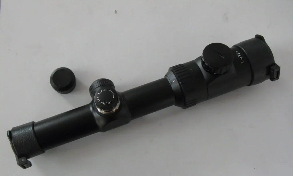 Driven & Short Range Hunting Scopes | 1-4x SFP, 24mm Objective, 30mm Tube, R11 Reticle, Waterproof HUQ1-4X24E