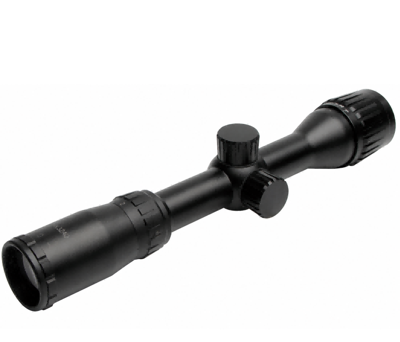 General Air Rifle & Rimfire Scopes | 2-7x Magnification, 32mm Objective, R4 Reticle, 1/4 MOA Click HUQ2-7X32AO