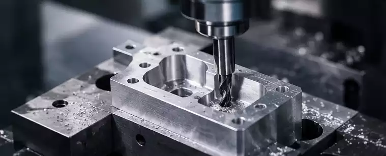 CNC machining of a precision red dot sight housing component
