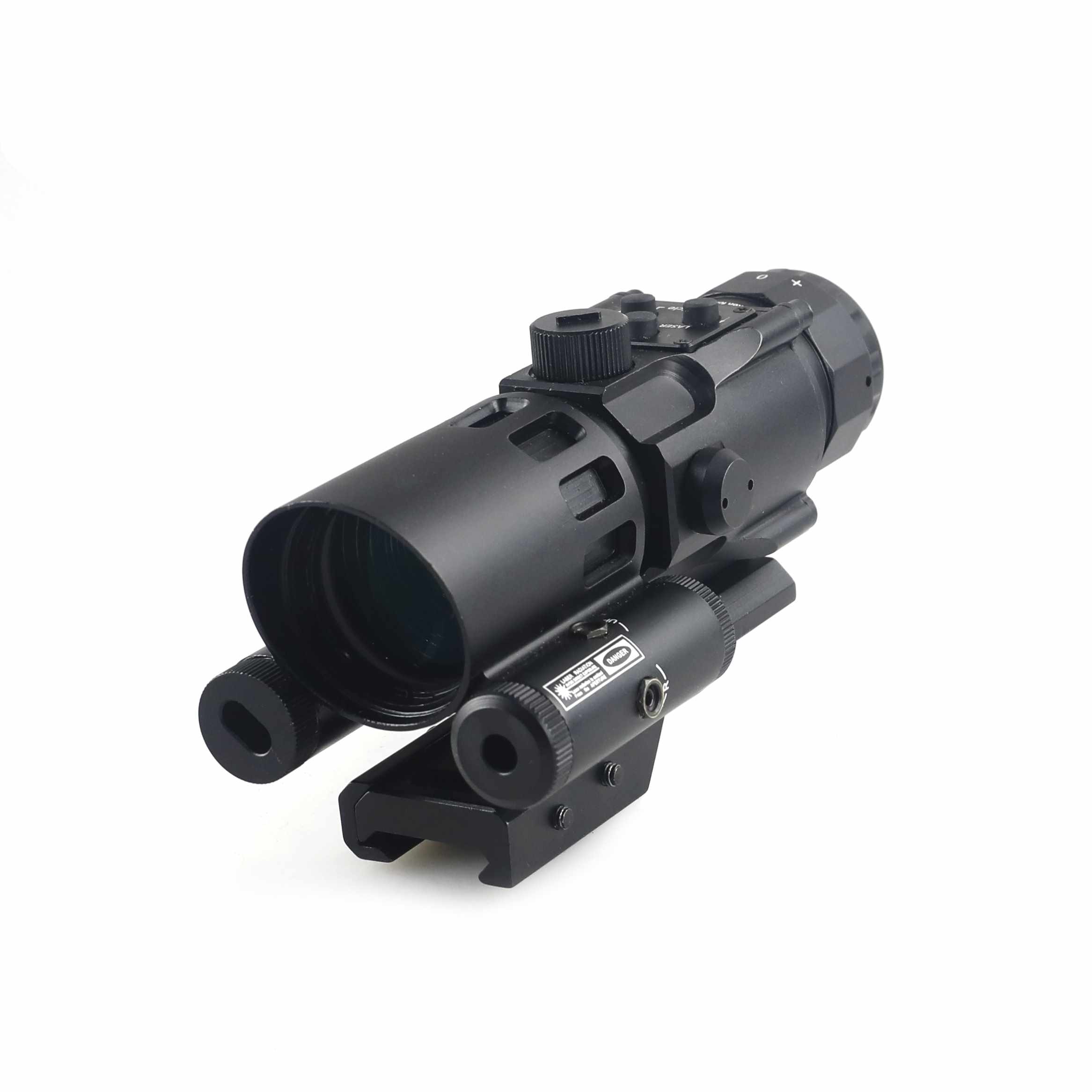 Tactical Prism Scopes | 4x Magnification, 32mm Objective, Red/Green Illumination CHX4324PR
